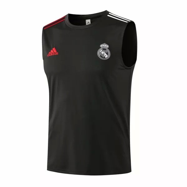 Thailand Trikot Real Madrid Sin Mangas 2021-22 Schwarz Fussballtrikots Günstig